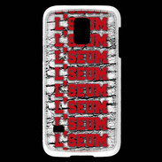 Coque Samsung Galaxy S5 Mini L'seum rouge