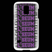 Coque Samsung Galaxy S5 Mini L'seum violet