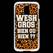 Coque Samsung Galaxy S5 Mini Wesh Gros Léopard
