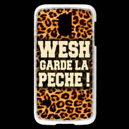 Coque Samsung Galaxy S5 Mini Wesh garde la pèche Léopard