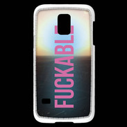 Coque Samsung Galaxy S5 Mini Fuckable Rose ZG