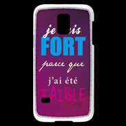 Coque Samsung Galaxy S5 Mini Fort et faible ZG