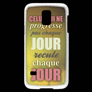 Coque Samsung Galaxy S5 Mini Progresse de jour en jour ZG