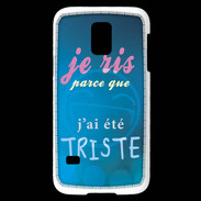 Coque Samsung Galaxy S5 Mini Triste ZG