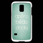 Coque Samsung Galaxy S5 Mini Apéro bédo dodo Vert ZG