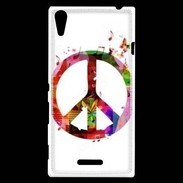 Coque Sony Xperia T3 Symbole de la paix 5