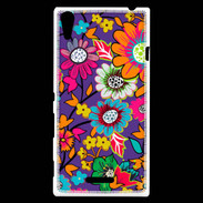 Coque Sony Xperia T3 Fond Hippie 1