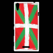 Coque Sony Xperia T3 Pays basque grunge