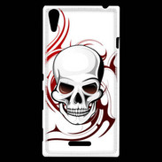 Coque Sony Xperia T3 Tête de mort 5