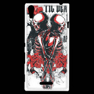 Coque Sony Xperia T3 Bed of Roses