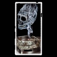 Coque Sony Xperia T3 Tête de mort cendrier