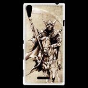 Coque Sony Xperia T3 Cavalier de la mort