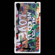 Coque Sony Xperia T3 All you need is love 5
