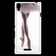Coque Sony Xperia T3 Ballet chausson danse classique