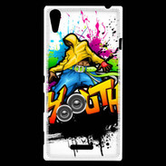 Coque Sony Xperia T3 Dancing Graffiti