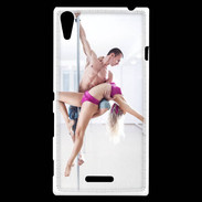 Coque Sony Xperia T3 Couple pole dance