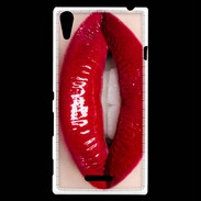 Coque Sony Xperia T3 Passion rouge à lèvres 5