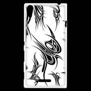 Coque Sony Xperia T3 Tatouage Tribal 5