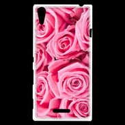 Coque Sony Xperia T3 Tapisserie de roses