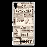 Coque Sony Xperia T3 Petites annonces Vintage