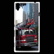 Coque Sony Xperia T3 Camion de pompier Américain