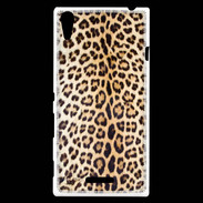 Coque Sony Xperia T3 Fonde de panthère 