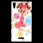 Coque Sony Xperia T3 femme fashion