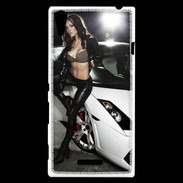Coque Sony Xperia T3 Voiture et charme