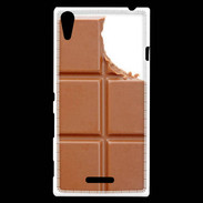 Coque Sony Xperia T3 Tablette chocolat au lait
