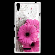 Coque Sony Xperia T3 Amour de marguerite