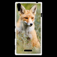 Coque Sony Xperia T3 Portrait d'un renard