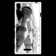 Coque Sony Xperia T3 Jeu d'échec 3D
