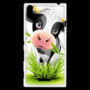 Coque Sony Xperia T3 Humour vache 10