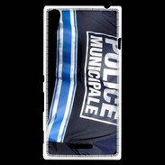 Coque Sony Xperia T3 Agent de police municipal