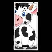 Coque Sony Xperia T3 Vache 2