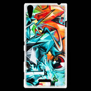 Coque Sony Xperia T3 Graffiti abstrait