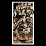 Coque Sony Xperia T3 Moto vintage