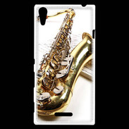 Coque Sony Xperia T3 Saxophone et partitions