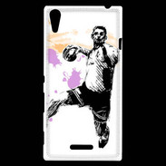 Coque Sony Xperia T3 Joueur de handball