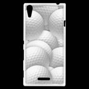 Coque Sony Xperia T3 Balles de golf en folie