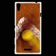 Coque Sony Xperia T3 Cours de tennis