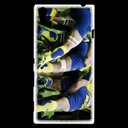 Coque Sony Xperia T3 Mêlée de rugby