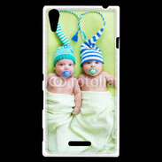 Coque Sony Xperia T3 Duo de jumeaux 1
