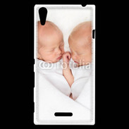 Coque Sony Xperia T3 Duo de bébés qui dorment 2