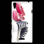 Coque Sony Xperia T3 Chaussures bébé 2