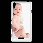 Coque Sony Xperia T3 Bébé allongé sur le dos
