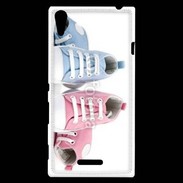 Coque Sony Xperia T3 Chaussures bébé 6