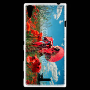 Coque Sony Xperia T3 femme asie glamour 3