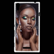 Coque Sony Xperia T3 Femme africaine glamour et sexy 4