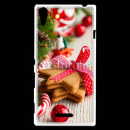 Coque Sony Xperia T3 Gâteaux de Noël
